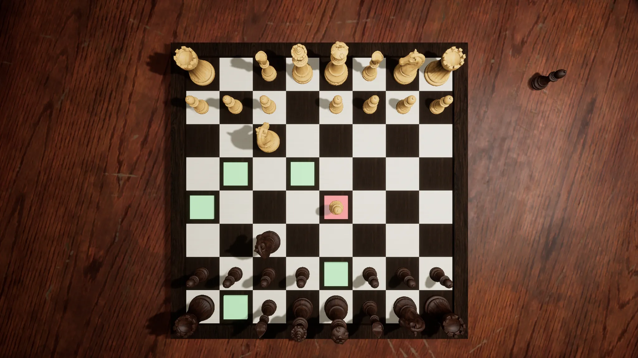 Serene Chess gameplay during an active match