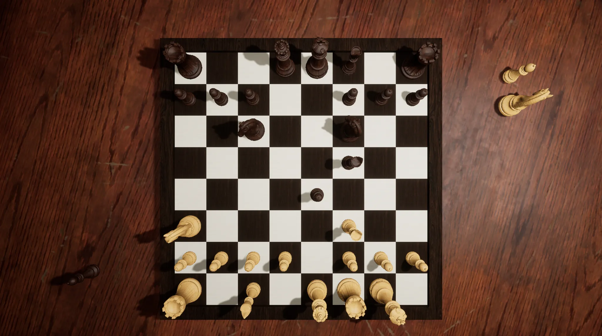 Serene Chess gameplay viewed from the light side
